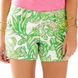 Lily Pulitzer The Callan Short | Seeing Pink Elephants |  Size OO